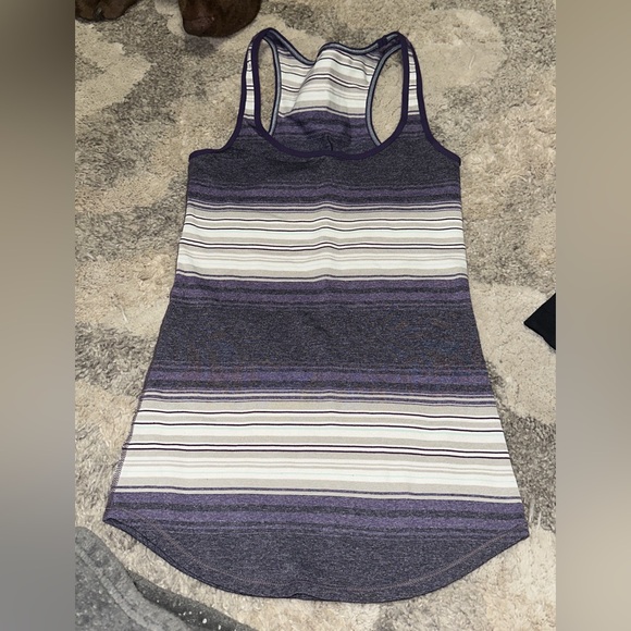 Lululemon racerback stripe tank - Picture 1 of 1